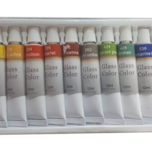 رنگ اکرلیک شیشه