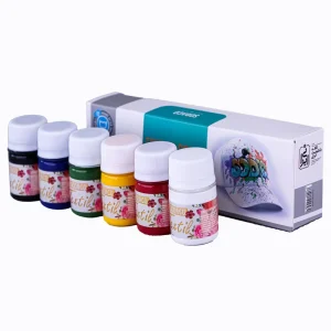 رنگ پارچه سوداکو مدل اوپک ساده حجم 30 میلی 6 عددی