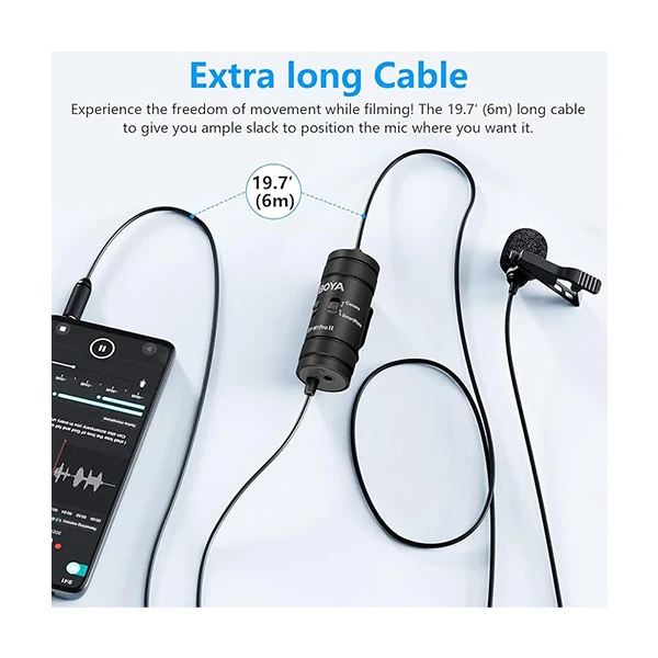 میکروفن یقه ای بویا مدل BYM1 PRO II