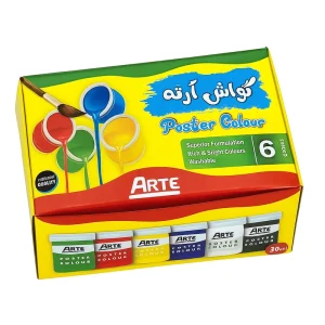 گواش 6 رنگ آرته مدل Art-3