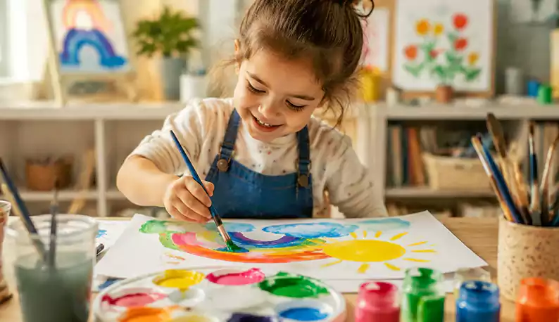 راهنمای خرید رنگ گواش برای کودکان