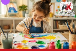 کودک هنر و بازی دیجیتال