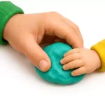 تابستان و خمیر بازی بچه ها