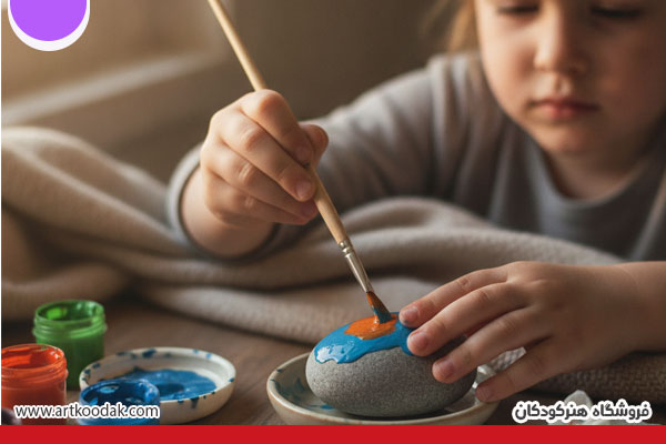 ۱۰ بازی هنری برای کاهش اضطراب کودک
