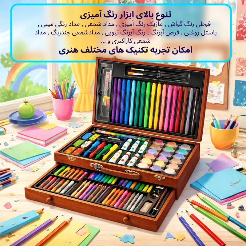 بسته نقاشی تونیوا Artbox مجموعه 123 عددی