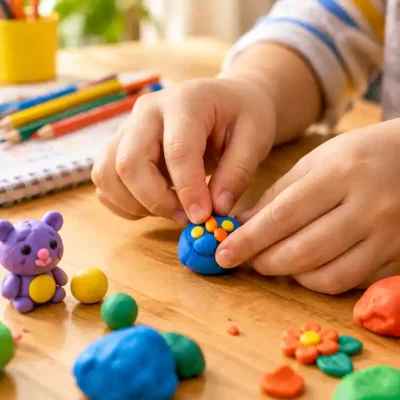 تا میتوانید خمیر بازی برای کودکان بخرید