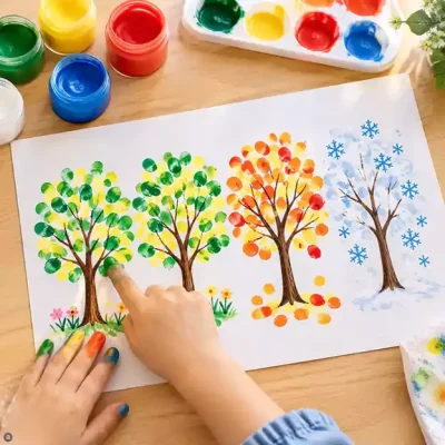 مزایای استفاده کردن از رنگ انگشتی برای کودکان